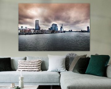 Skyline uitzicht over Rotterdam van Photography by Naomi.K
