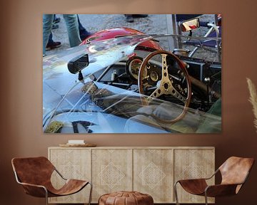 Interieur van een Maserati Tipo 63 van Marvin Taschik
