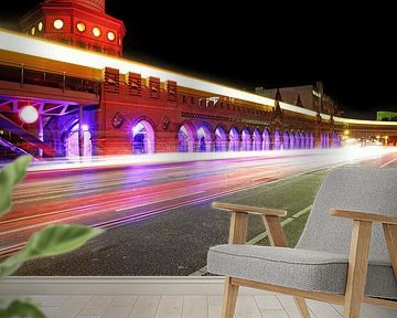Oberbaumbrücke bei Nacht