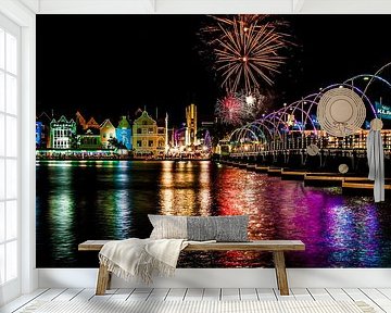 Vuurwerk in Punda van By Odessa DC