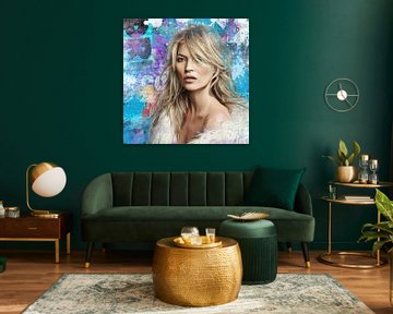 Kate Moss van Rene Ladenius Digital Art