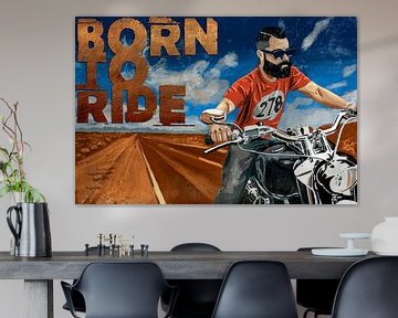 Born To Ride van Bert-Jan de Wagenaar