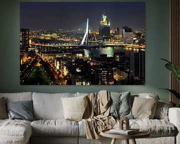 Rotterdam,sky-line. van Tilly Meijer