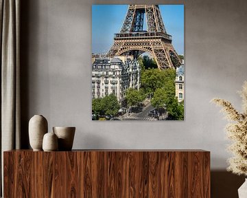 Eiffelturm Nahaufnahme von Michaelangelo Pix