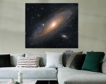 Het Andromeda sterrenstelsel van Marco Verstraaten
