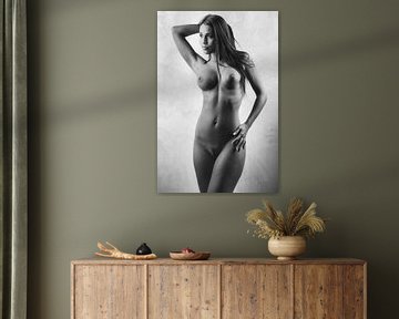 Hele mooie sexy naakte vrouw met prachtig lichaam. #8555 van william langeveld