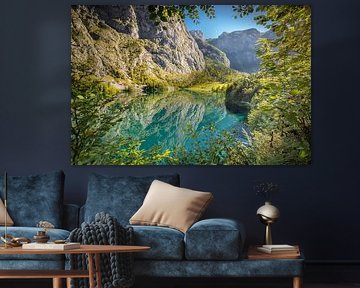 Obersee in the Berchtesgadener Land by Markus Lange