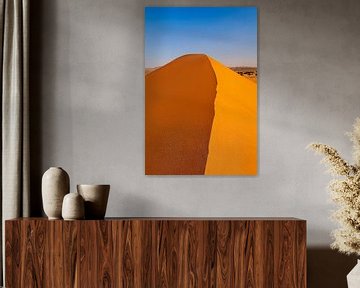 Zandduinen in de Erg Chebbi woestijn in Marokko van Markus Lange