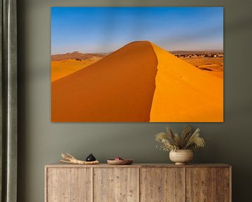 Sand dunes in the Erg Chebbi desert in Morocco by Markus Lange