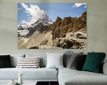 Op weg naar de Matterhorn, Zermatt van André Hamerpagt