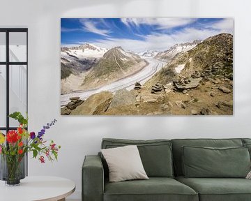 Aletsch Glacier by André Hamerpagt