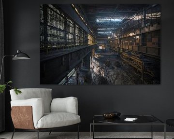 An old abandoned steel factory in Belgium by Steven Dijkshoorn