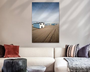 Maisons de plage à Hoek van Holland sur Peter de Kievith Fotografie
