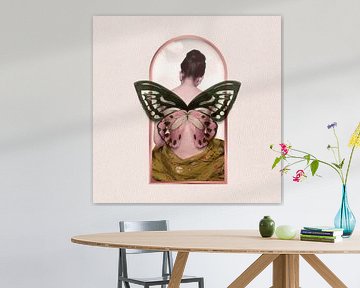 Butterfly of Life. Pink edition van Art for you