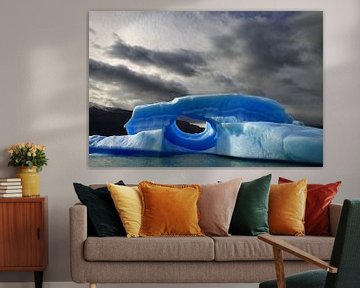 Blue iceberg by Antwan Janssen