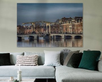 Die dünne Brücke in Amsterdam von Don Fonzarelli