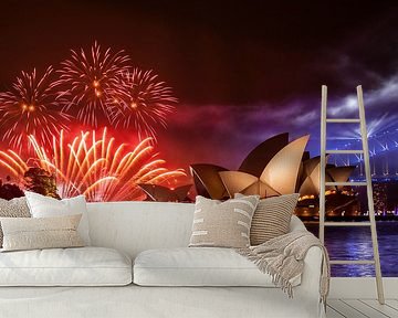 SYDNEY OPERA VUURWERK
