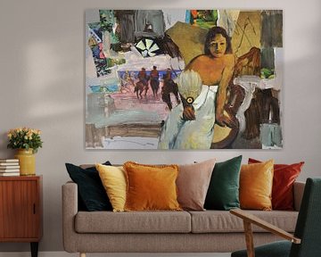 Hommage an Paul Gauguin von Nop Briex