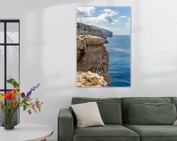 Klippen an der Ostküste von Malta von Manon Verijdt