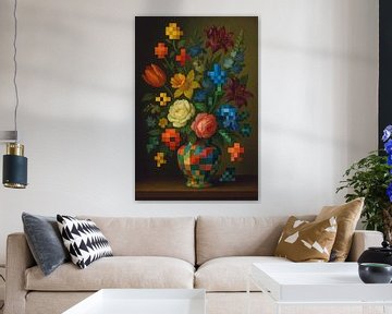 Stilleven in Pixels van GᎥรєlค Art Ŧ๏г Y๏ย