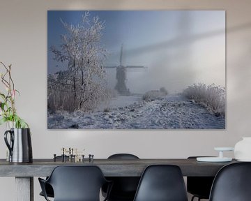 winter in holland van Ilya Korzelius