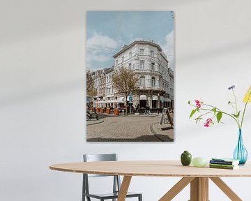Stad Maastricht Wyck | Romantische architectuur | Stedenfotografie print van eighty8things