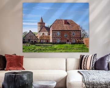 Vue sur le château Stargard près de Neustrelitz à Neubrandenburg. sur Animaflora PicsStock