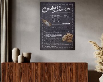 Rezept Dessert - Chocolate Chip Cookie von JayJay Artworks