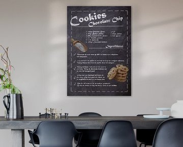 Dessert Recept: Chocolate Chip cookie van JayJay Artworks