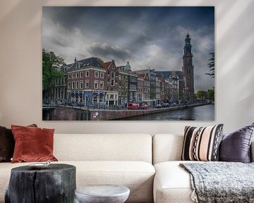 The Westertoren in Amsterdam. by Don Fonzarelli