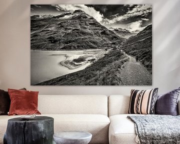 Silvretta stuwmeer van Rob Boon