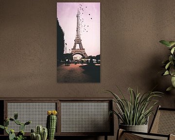 Surrealistische Eiffeltoren van Marith Buma