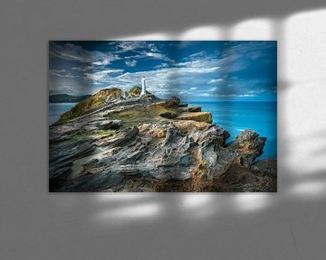 Castle Point Vuurtoren Nieuw Zeeland van FineArt Prints | Zwerger-Schoner |