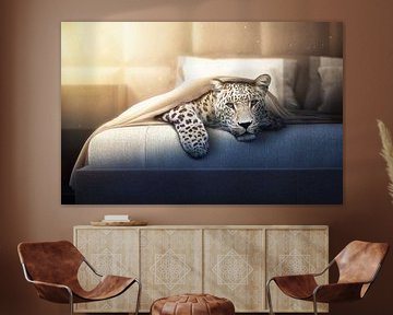 Jaguar im Bett von Markus Bieck