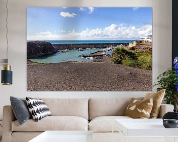 Vue de la marina d'El Cotillo à Fuerteventura sur Reiner Conrad