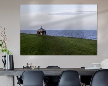 Een blik over het IJsselmeer (Hindeloopen) van Martijn Mureau