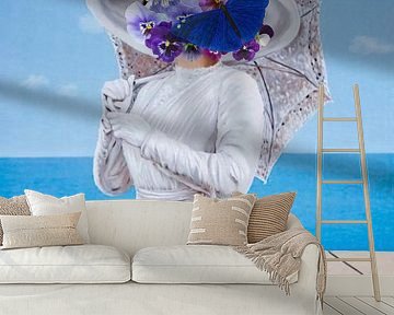 Le Grand Papillon en Liberté van Gisela- Art for You
