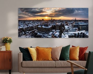 Panoramic Winter Groningen by Volt