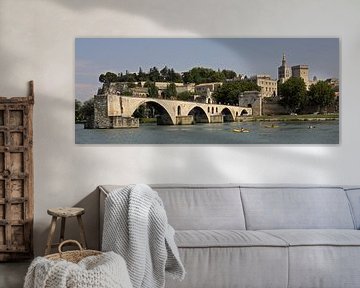 Le pont d'Avignon sur Antwan Janssen