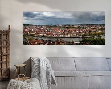 Würzburg Panorama van Thomas Heitz