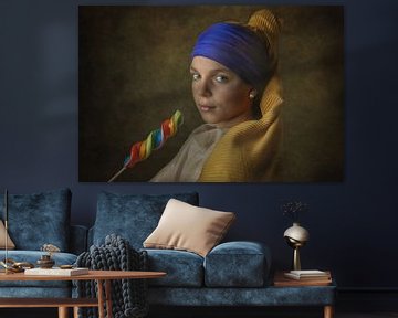 Das Mädchen mit dem Perlenohrring von Johannes Vermeer von ingrid schot