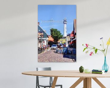 Egmond aan Zee Town centre Lighthouse