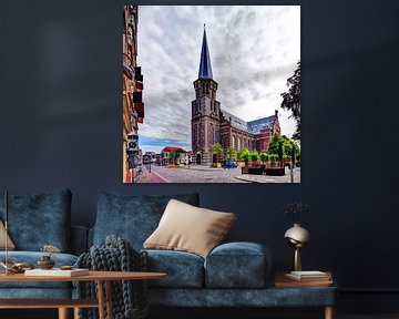 Hoorn Grote Kerk Hollande du Nord Pays-Bas