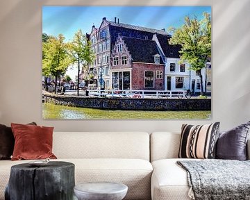 Hoorn Noord-Holland Nederland Binnenstad van Hendrik-Jan Kornelis