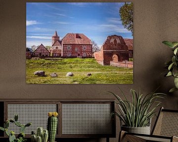 Kasteel Stargard bij Neustrelitz in Mecklenburg-Vorpommern van Animaflora PicsStock