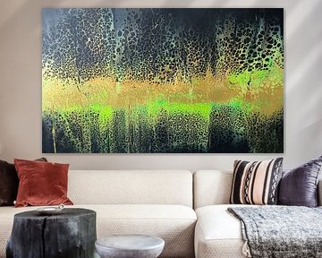 Goldregen von AcrylicpouringAN