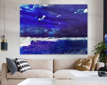 Cobalt Sea by FRESH Fine Art