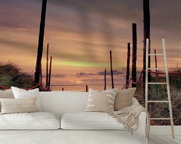 Texel path to the wadden ferry by John Leeninga