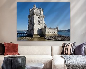 De Torre de Belém in Lissabon van Berthold Werner