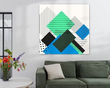 Farbenfrohe Geometrie von FRESH Fine Art